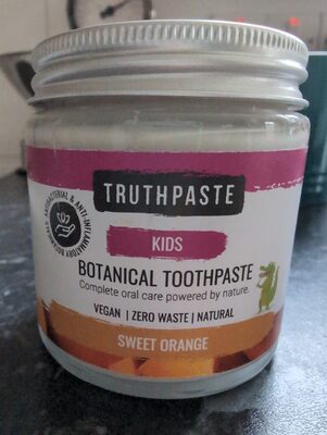 Truthpaste Truth paste Kids Botanical Toothpaste