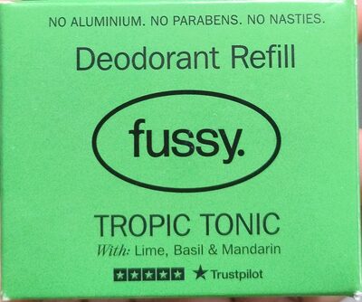Fussy. Tropic Tonic Deodorant Refill