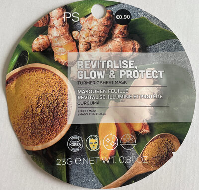 Primark Masque en feuille Curcuma