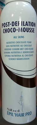 Sibel Post-Depilation Choco-Mousse Soin nutritif au chocolat