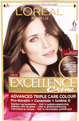 L'Oréal Excellence 6 MørkeBlond