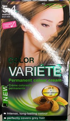 Chantal Crème colorante permanente Color Variété Brun Noix