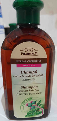 Green Pharmacy Champu contra la caida de cabello bardana