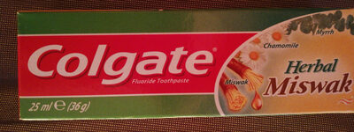 Colgate herbal miswak