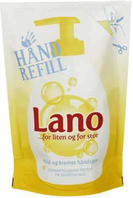 Lilleborg As Lano Håndsåpe Flytende Refill