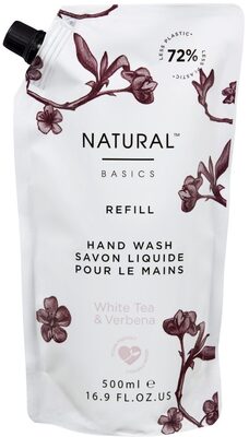 Elle Basic As Refill Hand Wash White Tea & Verbena , 1 stk
