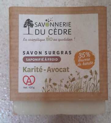 Savonnerie Du Cèdre savon surgras karité- avocat