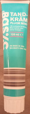 ICA Basic Tandkräm, Fluor mint