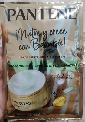 Pantene Tratamiento reparador de keratina bambú