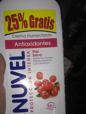 Nuvel Crema antioxidantes