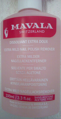 Mavala Dissolvant extra doux