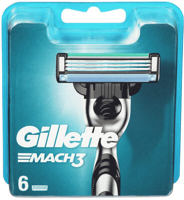 Procter & Gamble Norge As Gillette Barberblad Mach3 6 blader