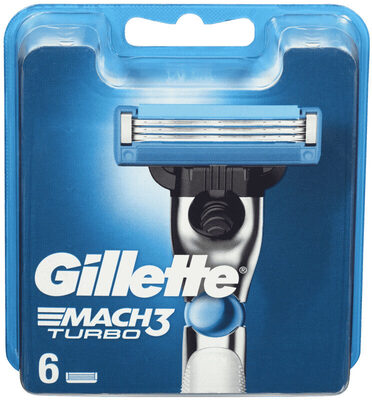Procter & gamble as Mach3 Blader Turbo 6stk Gillette