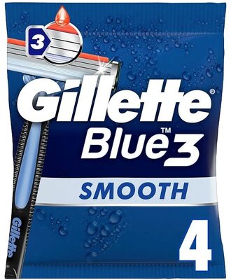 Procter & gamble as Blue 3 Høvel Smooth Engangs 4stk Gillette