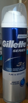 Gilette Pure & Sensitive Gel à raser