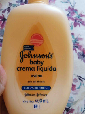 Johnson's Baby Crema liquida avena