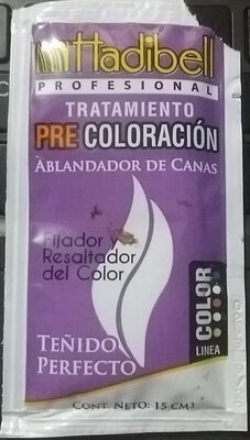 Hadibell Tratamiento Precoloración Ablandador de Canas