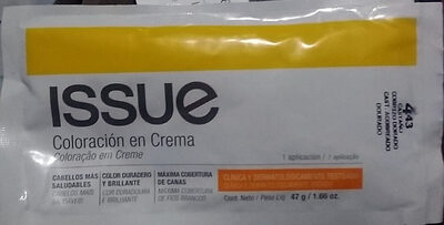 Issue Coloración en Crema