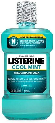 Listerine Enjuague Bucal Cool Mint Frescura Intensa