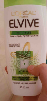 L'Oréal Elvive citrus champú purificante