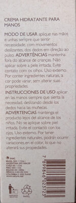 Natura Crema hidratante para manos EKOS Castanha