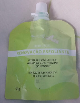 Max Love Creme Facial Renovação Esfoliante