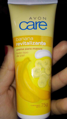 Avon Crema para manos banana revitalizante