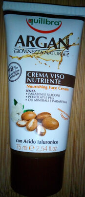 Equilibra crema viso nutriente all'argan