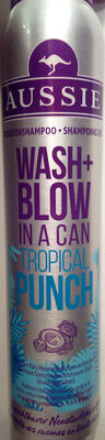 Aussie Wash+Blow in a can tropical punch