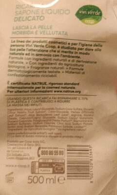 Viviverde Ricarica sapone liquido delicato