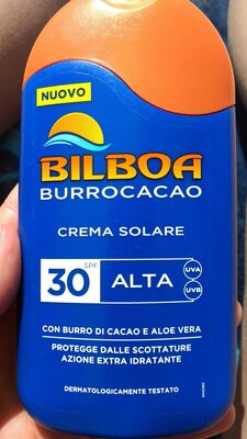 Bilboa Burrocacao Crema solare 30 SPF