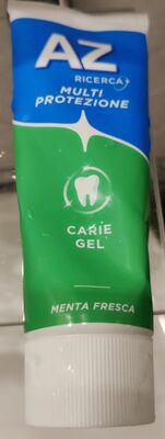 Az Dentifricio Multi protezione Carie gel menta fresca