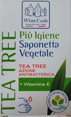 White Castle Saponetta vegetale tea tree