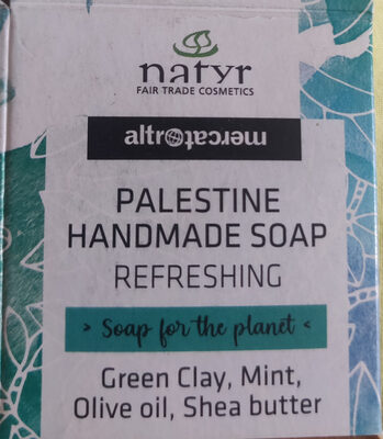Altromercato Palestine handmade soap