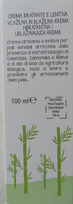 HelloBaby crema idratante e lenitiva per pelli sensibili