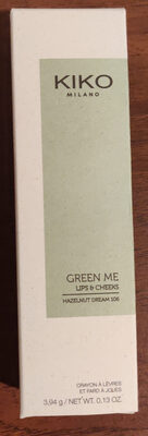 Kiko green me lips & cheeks 106