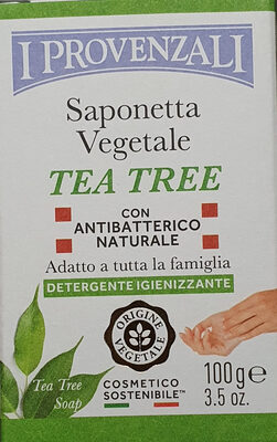 I Provenzali saponetta vegetale tea tree