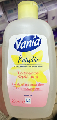 Vania Kotydia Tolérance Optimale Gel de toilette intime doux