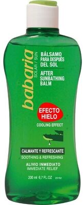 Babaria Bálsamo después del sol efecto hielo