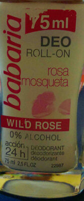 Babaria Desodorante rosa mosqueta