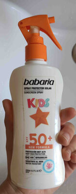 Babaria spray protector solar
