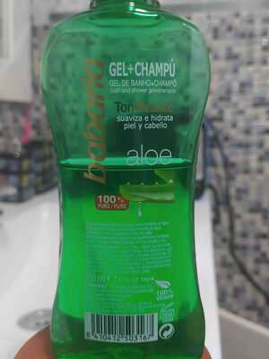 Babaria Gel + champú tonificante aloe vera