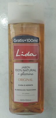 Lida Jabón 100% natural de glicerina