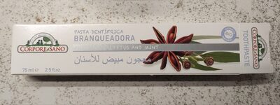 Corpore Sano pasta dentifrica branqueadora