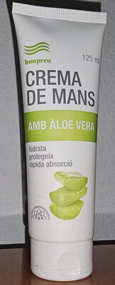 Bonpreu Crema de mans amb àloe vera