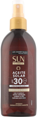 Les Cosmetiques Aceite solar coco spf30 sun ultimate spray