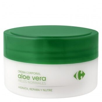 Carrefour Crema corporal aloe vera pieles normales