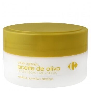 Carrefour Crema corporal aceite oliva pieles secas muy secas