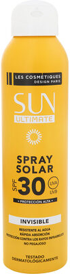 Les Cosmetiques Spray solar invisible spf30 sun ultimate