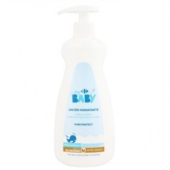 Carrefour Baby Locion hidratante cara y cuerpo con aceite de almendra my baby